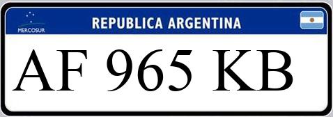 Patente AF965KB
