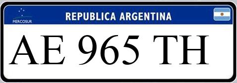 Patente AE965TH