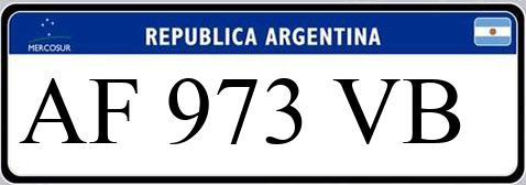 Patente AF973VB