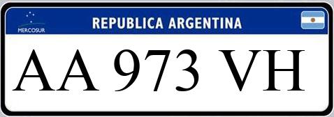 Patente AA973VH