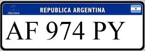 Patente AF974PY
