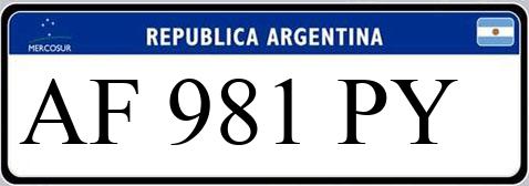 Patente AF981PY