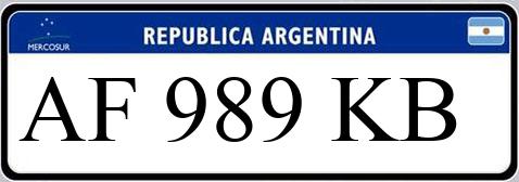 Patente AF989KB
