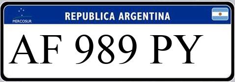 Patente AF989PY
