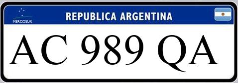 Patente AC989QA