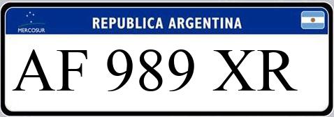 Patente AF989XR
