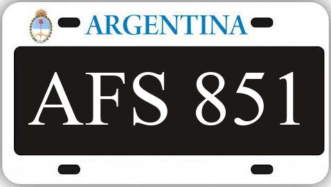 Patente AFS851