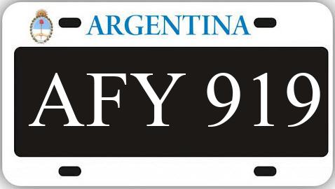 Patente AFY919