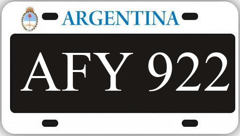 Patente AFY922