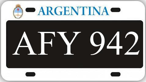 Patente AFY942