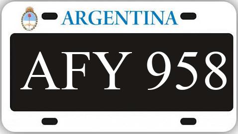 Patente AFY958