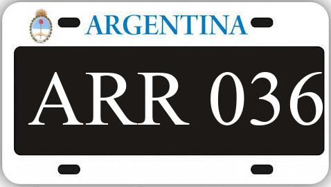Patente ARR036