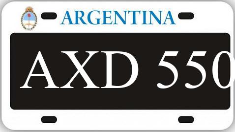 Patente AXD550