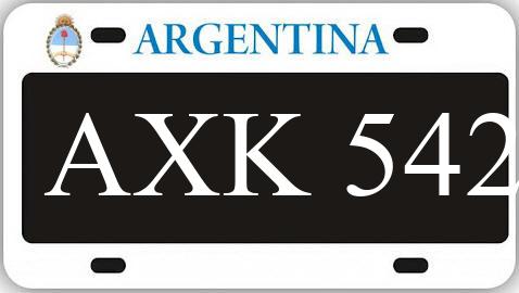 Patente AXK542