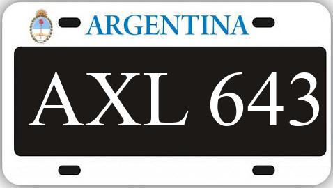 Patente AXL643