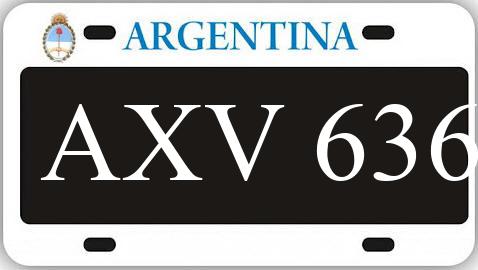 Patente AXV636