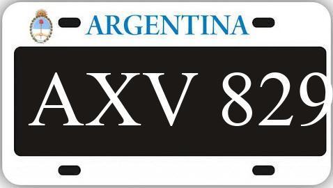 Patente AXV829