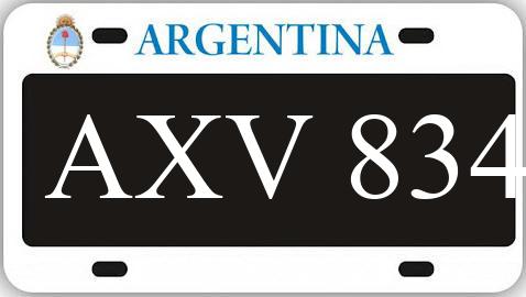 Patente AXV834