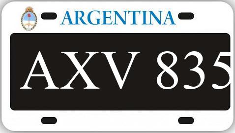 Patente AXV835