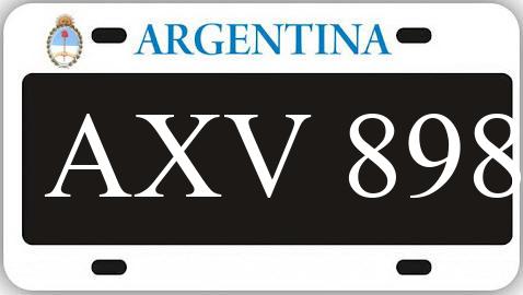 Patente AXV898