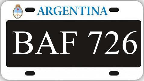 Patente BAF726