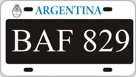 Patente BAF829