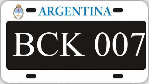 Patente BCK007