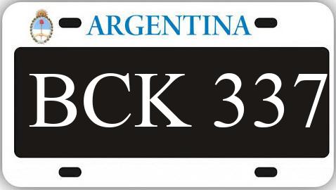 Patente BCK337