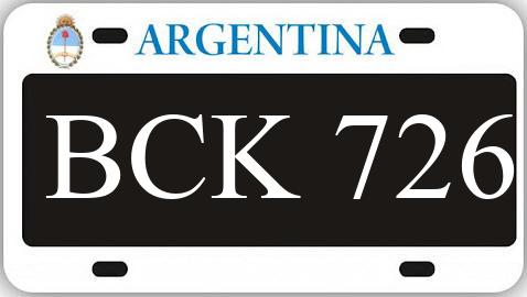 Patente BCK726
