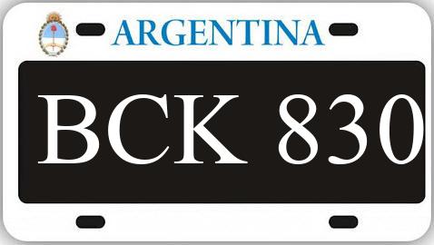 Patente BCK830