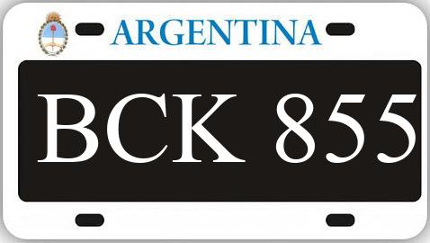 Patente BCK855