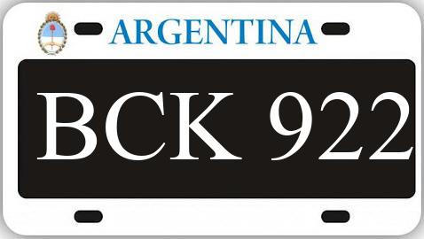 Patente BCK922