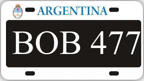 Patente BOB477