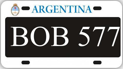 Patente BOB577