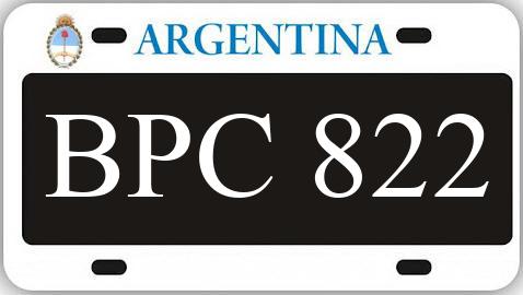 Patente BPC822