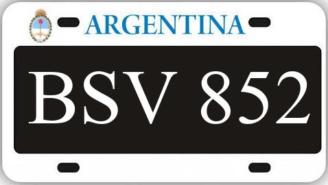 Patente BSV852