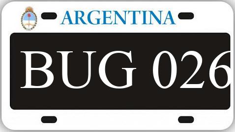 Patente BUG026