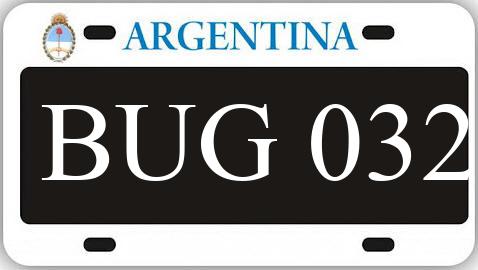 Patente BUG032