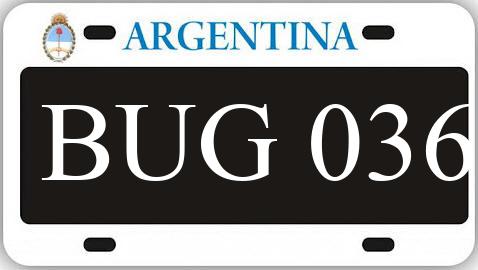 Patente BUG036