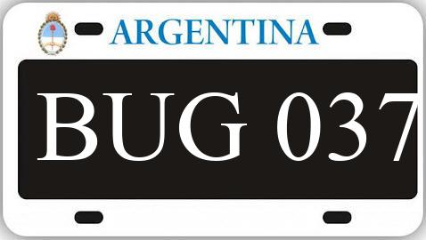 Patente BUG037