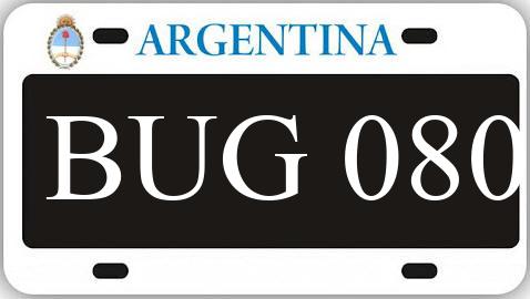 Patente BUG080