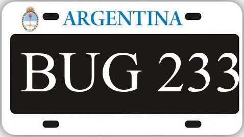 Patente BUG233
