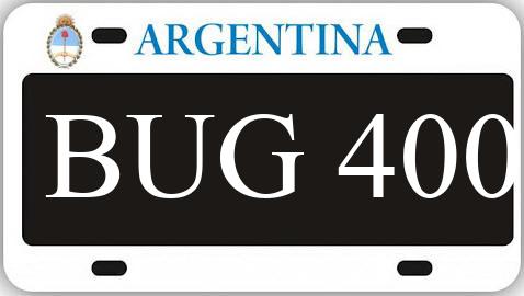 Patente BUG400