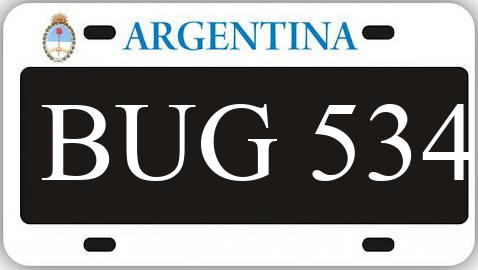 Patente BUG534