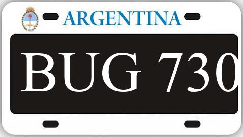 Patente BUG730