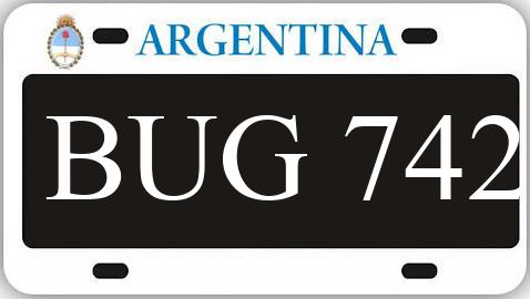 Patente BUG742