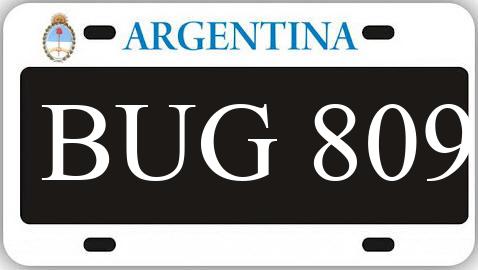 Patente BUG809