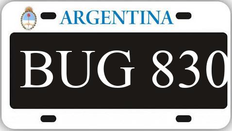Patente BUG830