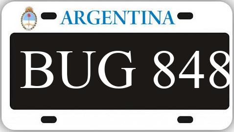 Patente BUG848