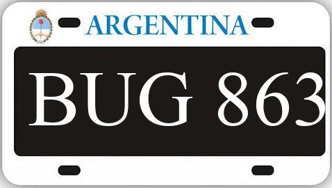 Patente BUG863